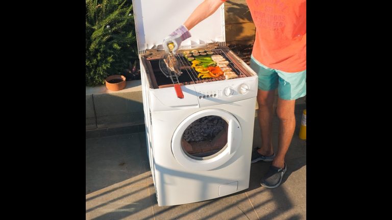 Level Up Your BBQ! Can You Turn a Rusty Washer into a Smokin' Hot Grill? 🔥 #diyprojects