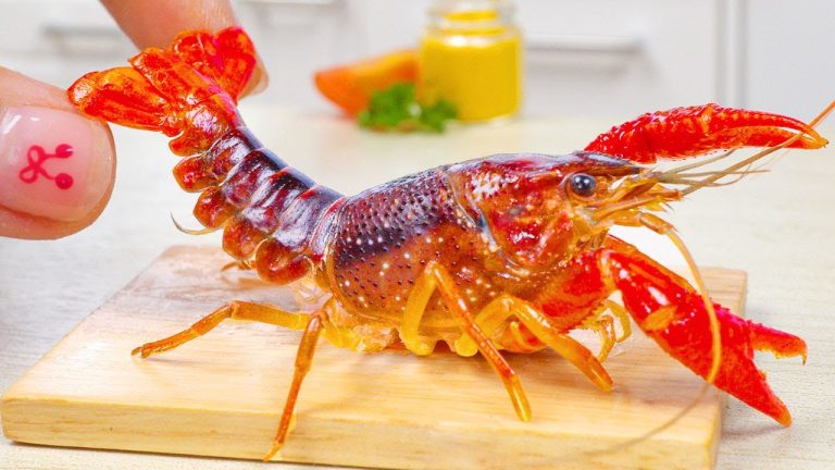 Yummy Miniature Shrimp Pasta Recipe | Delicious Miniature Seafood Recipe Ideas | Tiny Cakes