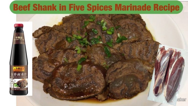Beef Shank in Five Spices Marinade Recipe