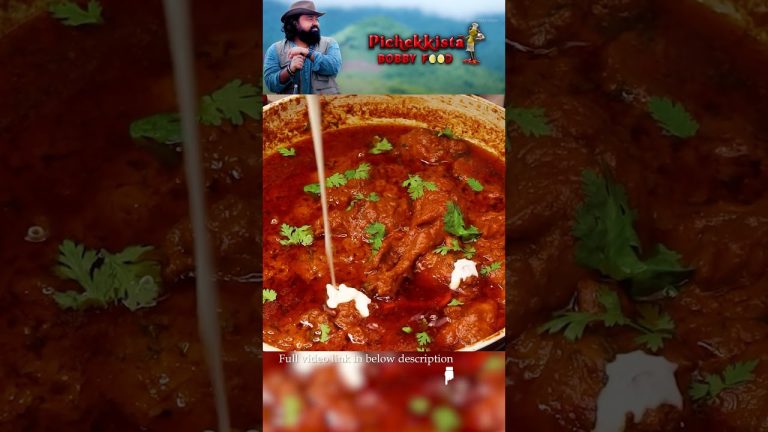 Red Chicken Recipe By PICHEKKISTA BOBBY #shorts #shortsviral  #food