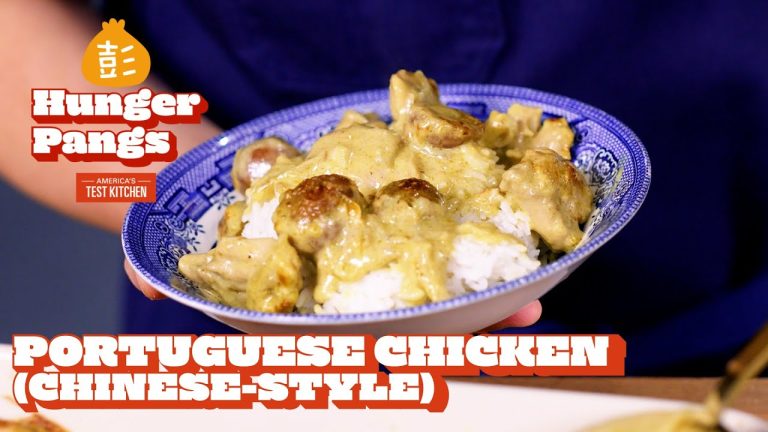 Comforting, Creamy Portuguese Chicken (Chinese-Style) 港式葡國雞 | Hunger Pangs