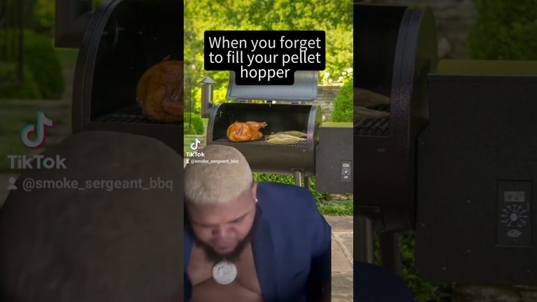 When you forget to fill your pellet hopper! #Meme #bbqfood #bbqtiktok #bbq #pellet #pelletgrill