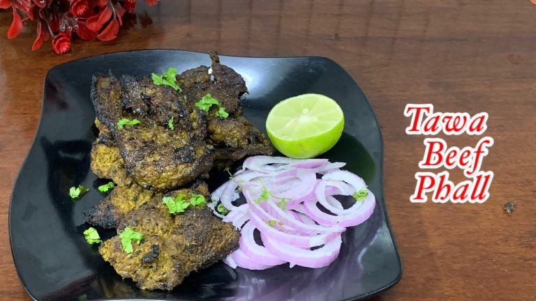 Bangalore Phall recipe | Tawa Beef Phal | Hari Beef phal | Beef kebab
