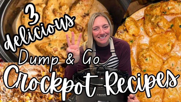 3 Easy & Delicious Chicken Crockpot Recipes You Will LOVE!