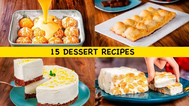 15 Amazing Dessert Recipes You Need in Your Life! Quick and Delicious! Fluffy Pancakes!