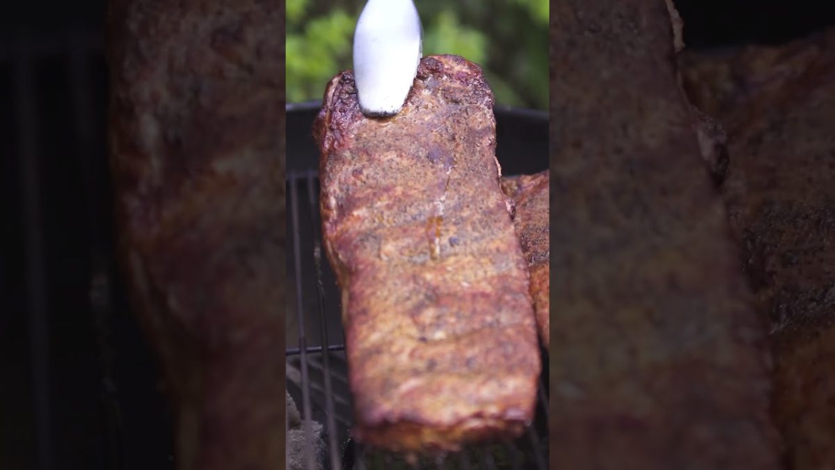 LAS MEJORES COSTILLITAS BBQ 🍖 🔥 #shorts
