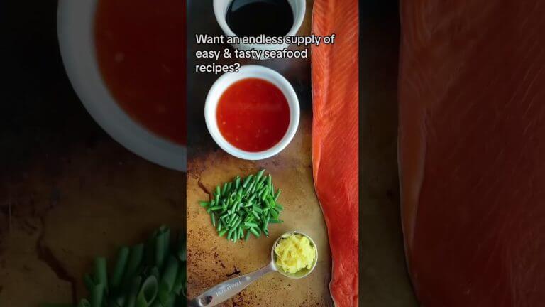 Follow along for simple and delicious seafood recipes! #shorts