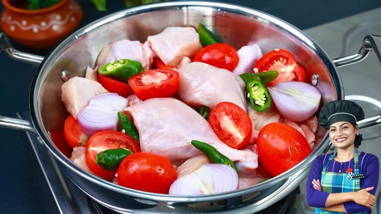 എന്താ രുചി! ഇനി ചിക്കൻ വാങ്ങുമ്പോൾ ഇങ്ങനെ ഒന്നുണ്ടാക്കി നോക്കൂ 🤤👌| Kashmiri Chicken Masala Recipe