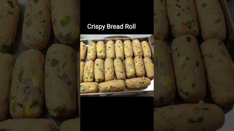 Crispy Bread Roll Recipe l क्रिस्पी ब्रेड रोल। #youtubeshorts #shortvideo #shorts #shyamrasoi