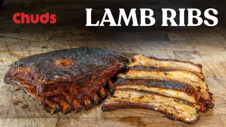 How to Barbecue Lamb Ribs | Chuds BBQ