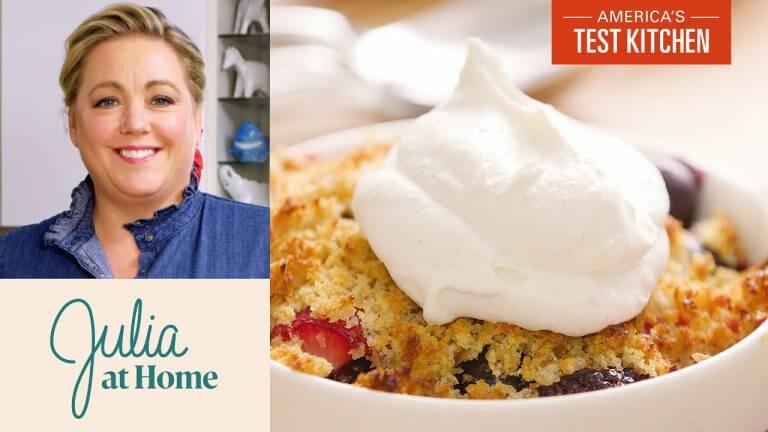 How to Make Salty-Sweet Malted Whipped Cream | Julia At Home