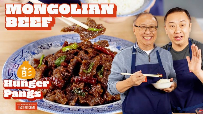 How To Make Mongolian Beef Better Than Takeout 蒙古牛肉 | Hunger Pangs