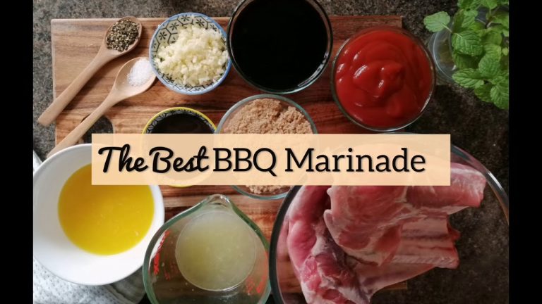 The Best BBQ Marinade Recipe | Barbecue Recipe