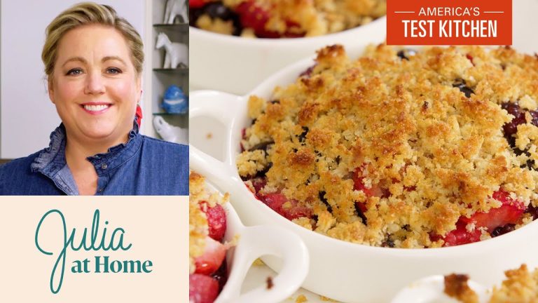 How to Make Easy Berry Gratin | Julia At Home