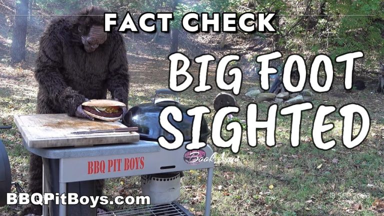 BIGFOOT Sighted … King of the BIG Cheese Burger