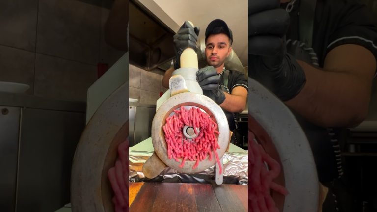 Local beef with vegetables🔥🐑🐃 #kebab #sheep #cow