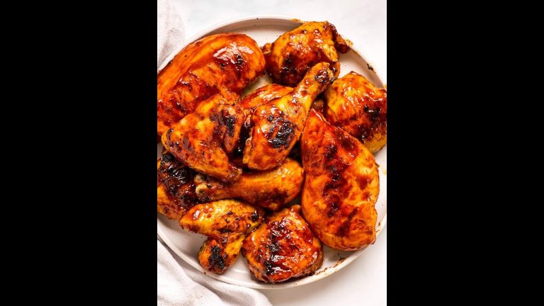 How to make the BEST BBQ Chicken! #chickenrecipe #grilling #bbq