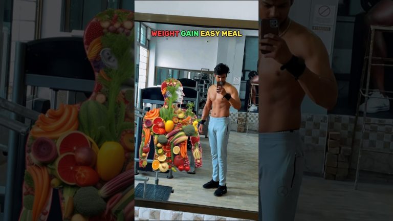 Fast Weight Gain Meal  #fitnesstips #viral #shorts #ytshorts
