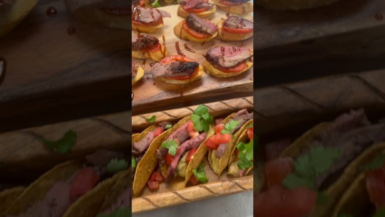 Beautiful Picanha Appetizers see the full video for recipes #beef #appetizer #grilling