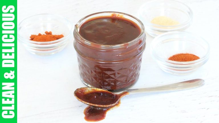 HOMEMADE BBQ SAUCE | easy, healthy recipe