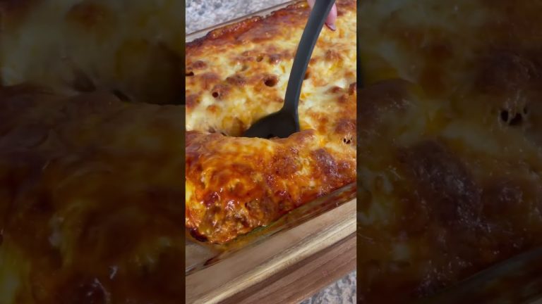 MAKE THIS CHEESY BAKED PASTA‼️🤤 #Shorts