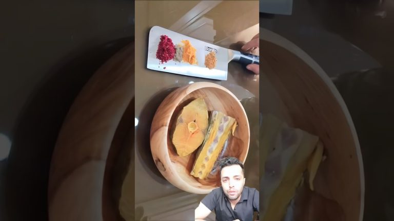 How to make salmon fish #fishfry #fishing #seafood #recipe #food