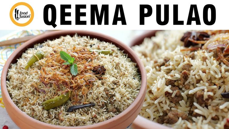 Qeema Pulao made with Falak Rice (Purana Chawal) Recipe by Food Fusion