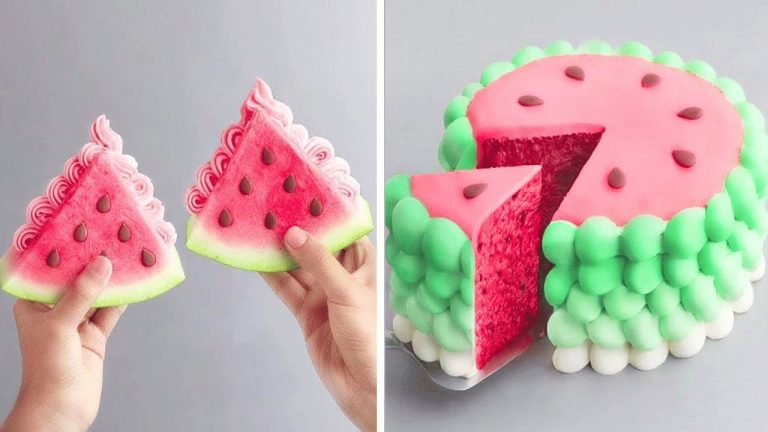 Easy Dessert Recipes For Your Family | How To Make Cake Decorating Tutorial | So Yummy Cake