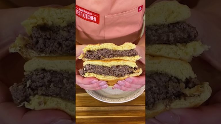 Easy Hack For Juicy Well-Done Burgers #Shorts