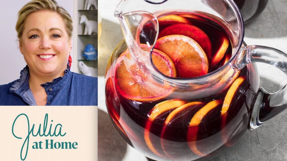 How to Make The Best Sangria | Julia At Home