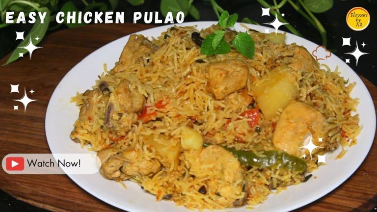 Simple and Easy Chicken Pulao | Quick Chicken Pulao Recipe | चिकन पुलाव रेसिपी