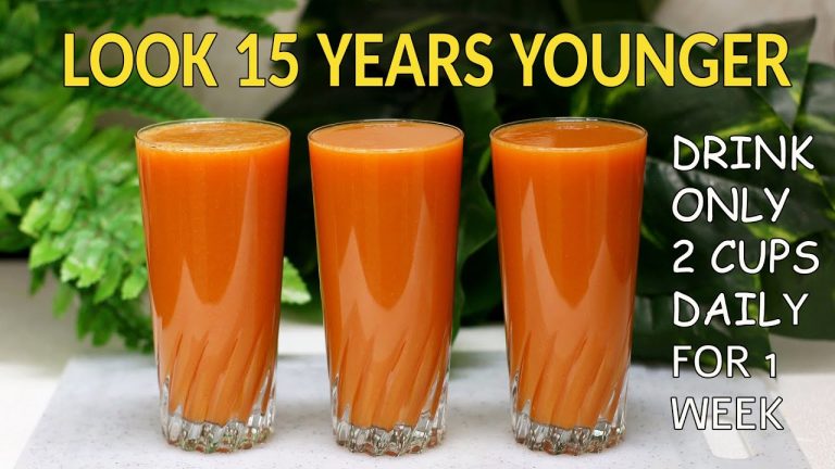Drink 2x Daily – Look Many years Younger with Beautiful Glowing Skin- HERE'S WHY?