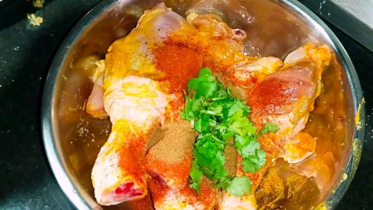 Chicken Leg Piece Fry Recipe | Chicken Fry Recipe