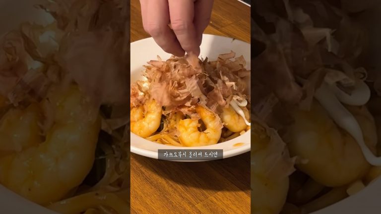 코스트코,트레이더스 재료 활용 요리 (야끼우동)