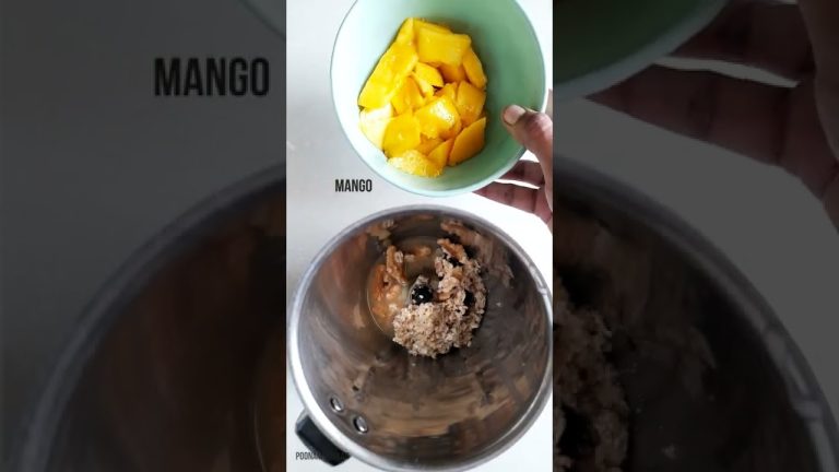 Mango Oats Smoothie Recipe #breakfast #smoothie #recipe #shorts
