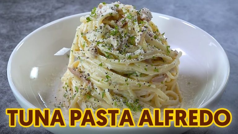 Tuna Pasta Alfredo