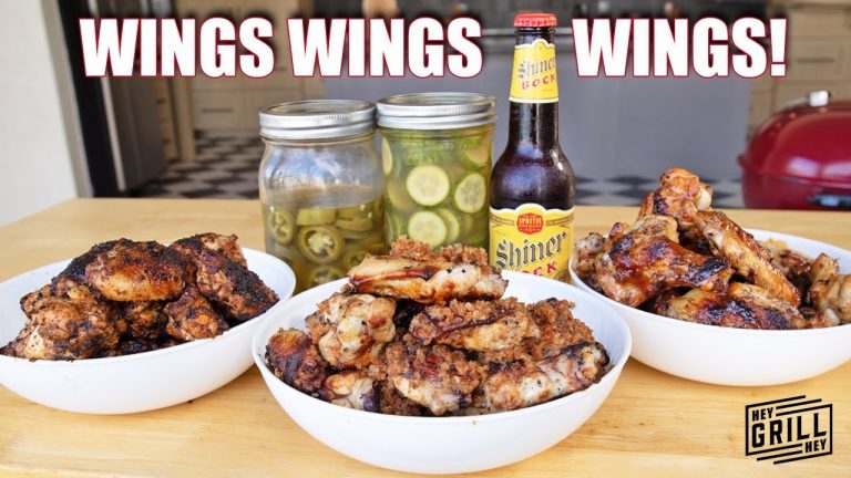 3 Ways to MakeThe BEST BBQ Chicken Wings!
