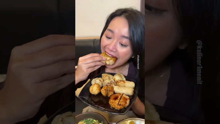 SEMUA MASAKAN NUSANTARA ADA DISINI!🔥🔥📍Pempek Sariputra, Jakarta #kuliner1menit