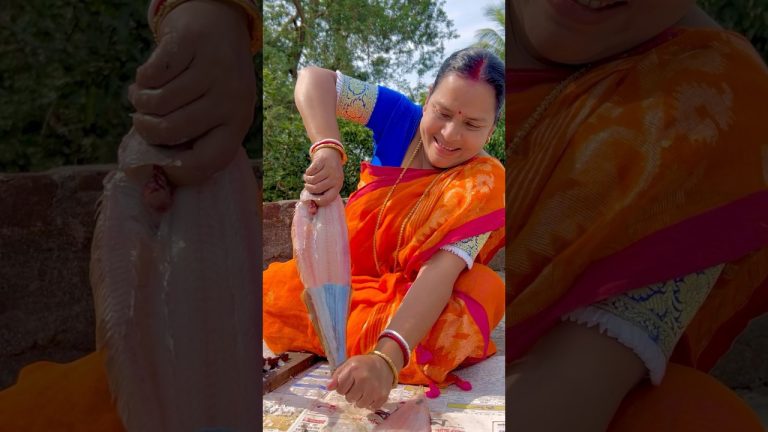 Dover Sole Fish Recipe | পাতা মাছ রেসিপি #shorts #fishcutting #fish #chaatrecipe