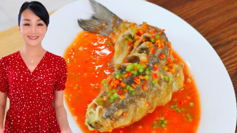 Impressive Sweet and Sour Fish You'll Love! (Chinese New Year Recipe) CiCi Li, Asian Home Cooking