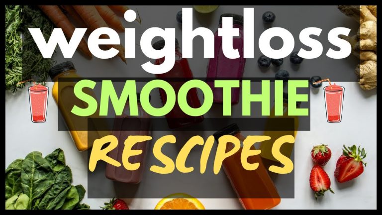 Sip Your Way to Fitness! Top Smoothie Recipes for Weight Loss!