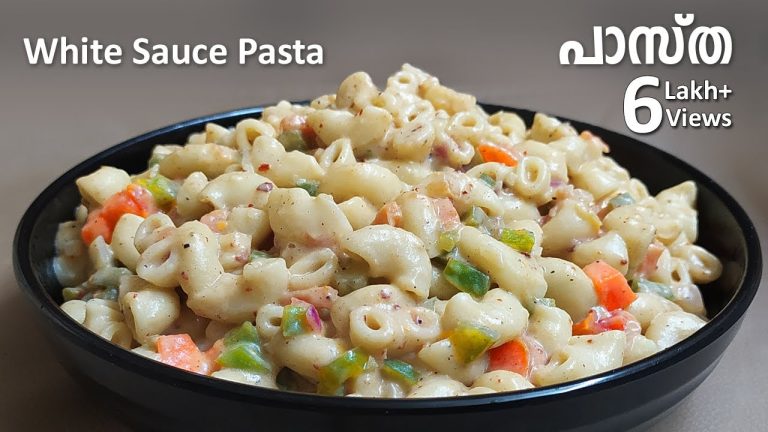 മക്രോണി ഇങ്ങനെ ഒന്നുണ്ടാക്കി നോക്കൂ, സൂപ്പർ ടേസ്റ്റാണ് | White Sauce Pasta | Nidhashas Kitchen