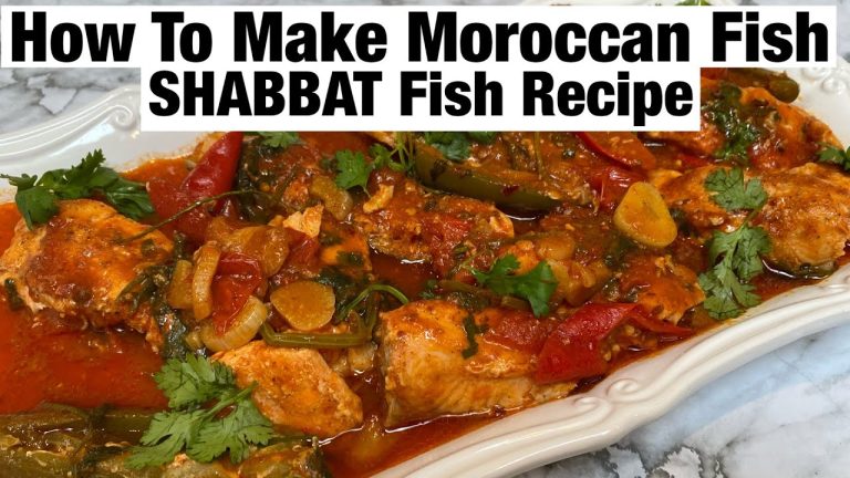How to Make Moroccan Fish|| Shabbat Fish Recipe|| Sonya’s Prep
