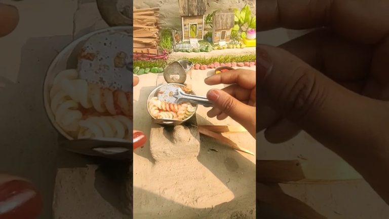 Miniature Pasta Recipe। #shorts #Minifoodyfusion
