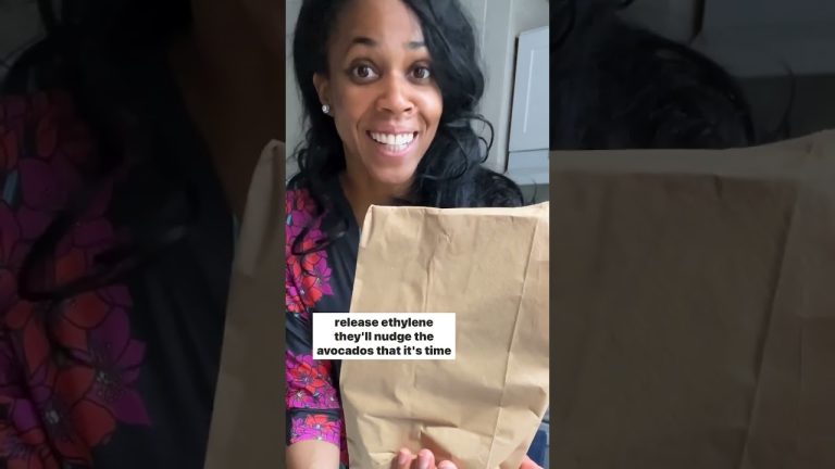 Quick Way To Ripen Avocados #Shorts