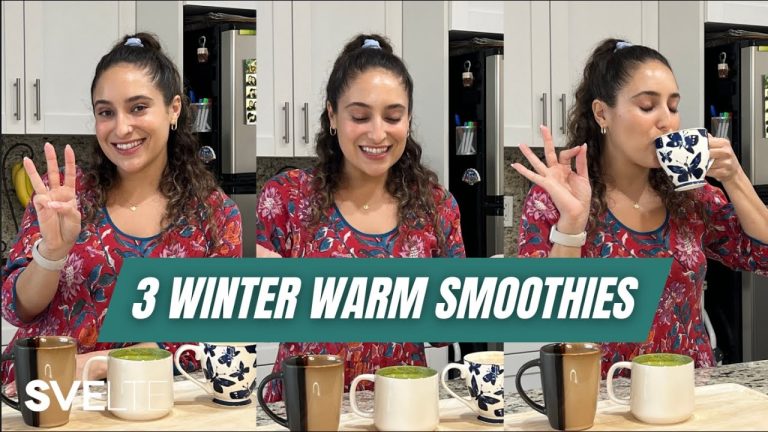 3 Warm Winter Smoothies