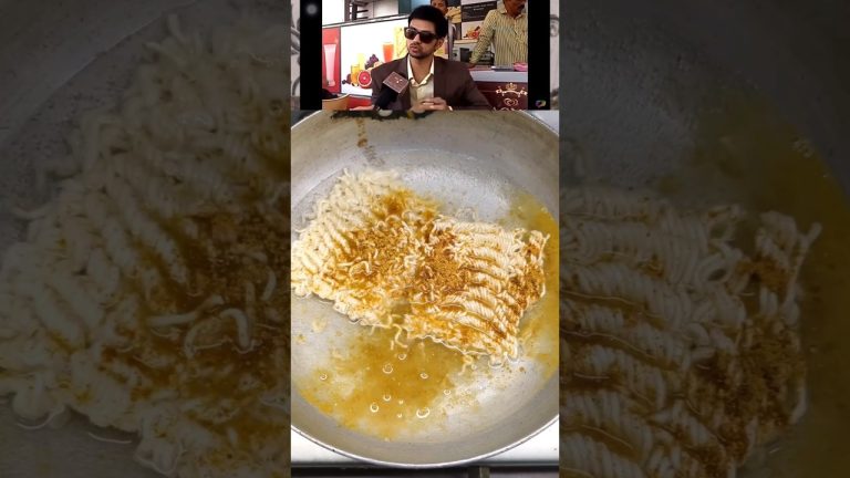 trying viral Maggie recipe #maggie #shorts #ytshorts