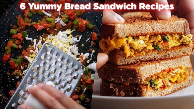 6 Yummy Bread Sandwich Recipes
