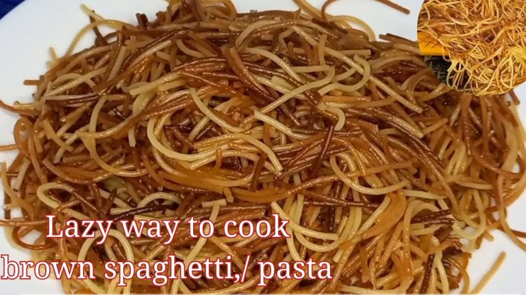 HOW TO COOK PASTA PROPERLY/EASY WAY TO COOK SPAGHETTI