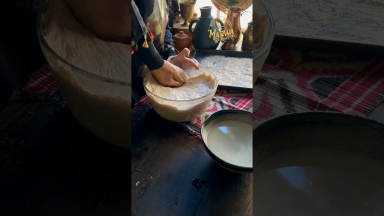 Method of preparing Egyptian traditional bread with water (whole wheat bread